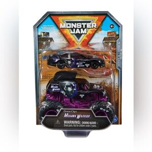 Monster Jam 2-Pack Mohawk Warrior & Matching Bonus Diecast Car - Series 4 - NEW!